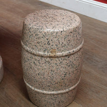 Load image into Gallery viewer, Solid Granite Outdoor Garden Table with Four Matching Stools. B13148
