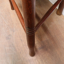 Load image into Gallery viewer, x SOLD Pair of Dutch Triangle Corner Chairs with Rush Seats and Bobbin Frames. B12905