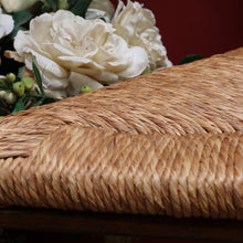 Load image into Gallery viewer, x SOLD Pair of Dutch Triangle Corner Chairs with Rush Seats and Bobbin Frames. B12905