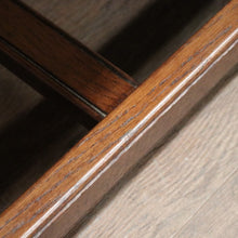 Load image into Gallery viewer, x SOLD Vintage French Oak Coffee Table with Double H-Stretcher Base and Turned Legs. B12256