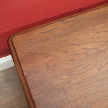 Load image into Gallery viewer, x SOLD Vintage French Oak Coffee Table with Double H-Stretcher Base and Turned Legs. B12256