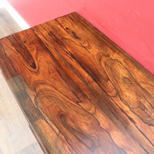 Load image into Gallery viewer, Antique Rosewood Regency Fold Over Card Games Table with Carved Base and Baize Interior. B12891