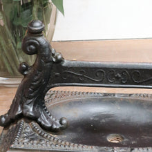 Load image into Gallery viewer, x SOLD Victorian Cast Iron Boot Scraper with Decorative Scrollwork and Finials. B12898