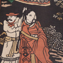 Load image into Gallery viewer, x SOLD Antique English Pair of Chairs with Oriental-Inspired Silk Seats and Turned Legs. B12477