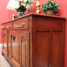 Load image into Gallery viewer, French Sideboard with Generous Cupboard Storage and Elegant Brass Detailing. B12301