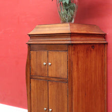 Load image into Gallery viewer, Antique English Mahogany Gramophone Cabinet Converted to Versatile Storage Cabinet. B13172