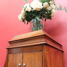Load image into Gallery viewer, Antique English Mahogany Gramophone Cabinet Converted to Versatile Storage Cabinet. B13172
