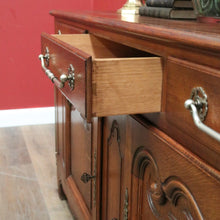 Load image into Gallery viewer, French Sideboard with Generous Cupboard Storage and Elegant Brass Detailing. B12301