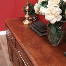 Load image into Gallery viewer, French Sideboard with Generous Cupboard Storage and Elegant Brass Detailing. B12301