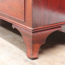 Load image into Gallery viewer, x SOLD English Mahogany Antique Chest Two Short Over Three Long with Secret Drawer. B12894