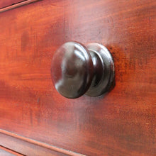 Load image into Gallery viewer, x SOLD English Mahogany Antique Chest Two Short Over Three Long with Secret Drawer. B12894
