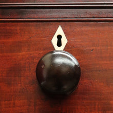 Load image into Gallery viewer, x SOLD English Mahogany Antique Chest Two Short Over Three Long with Secret Drawer. B12894