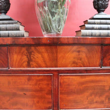 Load image into Gallery viewer, x SOLD English Mahogany Antique Chest Two Short Over Three Long with Secret Drawer. B12894