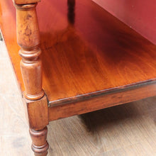 Load image into Gallery viewer, Australian Cedar Coffee Table with Turned Legs and Tiered Base. B12686