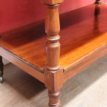 Load image into Gallery viewer, Australian Cedar Coffee Table with Turned Legs and Tiered Base. B12686