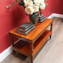 Load image into Gallery viewer, Australian Cedar Coffee Table with Turned Legs and Tiered Base. B12686