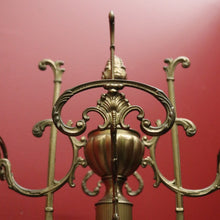 Load image into Gallery viewer, x SOLD Vintage Italian Brass Coat and Hat Rack with Bag Hooks – Elegant & Sturdy Design. B12482
