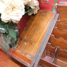 Load image into Gallery viewer, Victorian English Burr Walnut Stationery Box with Fitted Interior, Drawer. B12887