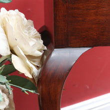 Load image into Gallery viewer, Antique English Mahogany Queen Anne Style Sewing Table with Lift Up Lid, Sliding Interior Tray and Cabriole Legs. B13163
