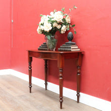 Load image into Gallery viewer, Antique Australian Cedar Hall Table or Entry or Sofa Table with Turned Legs. B13165