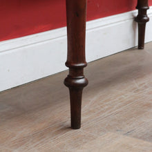 Load image into Gallery viewer, Antique Australian Cedar Hall Table or Entry or Sofa Table with Turned Legs. B13165