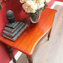 Load image into Gallery viewer, Antique Australian Cedar Hall Table or Entry or Sofa Table with Turned Legs. B13165