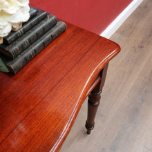 Load image into Gallery viewer, Antique Australian Cedar Hall Table or Entry or Sofa Table with Turned Legs. B13165