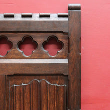 Load image into Gallery viewer, x SOLD Antique French Oak Linen Fold Hall Seat Lift Top Blanket Box Chair B12736