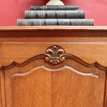 Load image into Gallery viewer, x SOLD Vintage French Oak Pair of Bedside Table Cabinet with Single Door B12756