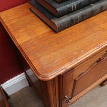 Load image into Gallery viewer, x SOLD Vintage French Oak Pair of Bedside Table Cabinet with Single Door B12756