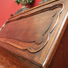 Load image into Gallery viewer, x SOLD Antique French Oak Writing Desk or Bureau with Drop Front, Circa 1940. B12285