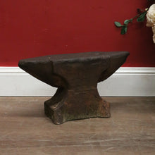 Load image into Gallery viewer, Large Antique French Blacksmith's Double Horn Anvil with Hardie Hole. B12485