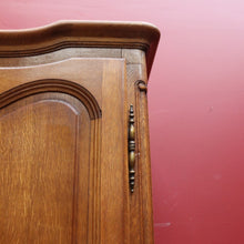 Load image into Gallery viewer, x SOLD An Antique French Oak 4 Door Bedroom Wardrobe Linen Press Armoire Cabinet B12802