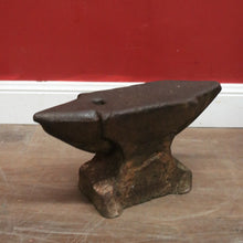 Load image into Gallery viewer, Large Antique French Blacksmith's Double Horn Anvil with Hardie Hole. B12485