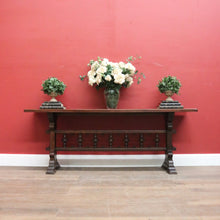 Load image into Gallery viewer, x SOLD Antique French Walnut Sofa Table or Narrow Hall Table, Entry or Foyer Table. B12279
