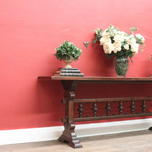 Load image into Gallery viewer, x SOLD Antique French Walnut Sofa Table or Narrow Hall Table, Entry or Foyer Table. B12279