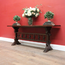Load image into Gallery viewer, x SOLD Antique French Walnut Sofa Table or Narrow Hall Table, Entry or Foyer Table. B12279