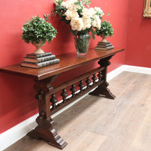 Load image into Gallery viewer, x SOLD Antique French Walnut Sofa Table or Narrow Hall Table, Entry or Foyer Table. B12279