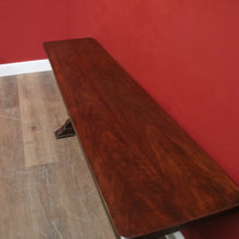 Load image into Gallery viewer, x SOLD Antique French Walnut Sofa Table or Narrow Hall Table, Entry or Foyer Table. B12279