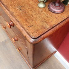 Load image into Gallery viewer, x SOLD Antique Australian Cedar small 3 Three Drawer Chest of bedroom Drawers B12912
