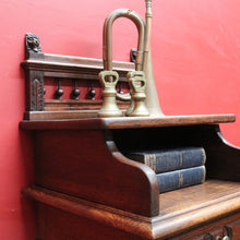 Load image into Gallery viewer, x SOLD Antique French Oak single door 1 Tier Bedside Cabinet or Hall Cabinet, Table B12730