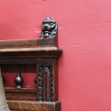 Load image into Gallery viewer, x SOLD Antique French Oak single door 1 Tier Bedside Cabinet or Hall Cabinet, Table B12730