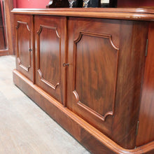 Load image into Gallery viewer, Antique English Mahogany 2 Tier Dumb Waiter Servery Sideboard Cabinet B12896