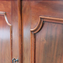 Load image into Gallery viewer, Antique English Mahogany 2 Tier Dumb Waiter Servery Sideboard Cabinet B12896