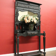 Load image into Gallery viewer, x SOLD Antique French Hall Stand with Mirror, Hooks & Umbrella Trays – Elegant Storage. B12489