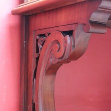 Load image into Gallery viewer, Antique English Mahogany 2 Tier Dumb Waiter Servery Sideboard Cabinet B12896
