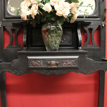 Load image into Gallery viewer, x SOLD Antique French Hall Stand with Mirror, Hooks & Umbrella Trays – Elegant Storage. B12489