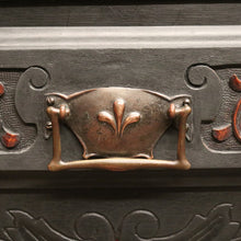 Load image into Gallery viewer, x SOLD Antique French Hall Stand with Mirror, Hooks & Umbrella Trays – Elegant Storage. B12489