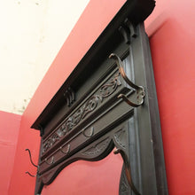 Load image into Gallery viewer, x SOLD Antique French Hall Stand with Mirror, Hooks & Umbrella Trays – Elegant Storage. B12489