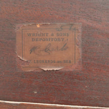 Load image into Gallery viewer, Antique English Mahogany 2 Tier Dumb Waiter Servery Sideboard Cabinet B12896